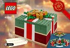 Bauanleitungen LEGO - 40292 - Christmas Gift: Page 1