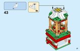 Bauanleitungen LEGO - 40293 - Christmas Carousel: Page 37