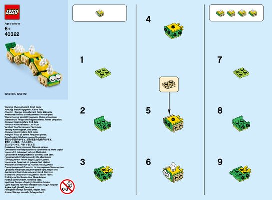 Bauanleitungen LEGO - 40322 - MMB Feb 2019 Caterpillar: Page 1