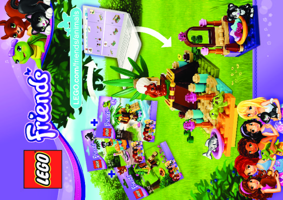 Bauanleitungen LEGO - 41017 - Squirrel’s Tree House: Page 1