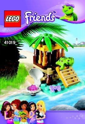 Bauanleitungen LEGO - 41019 - Turtle's Little Oasis: Page 1