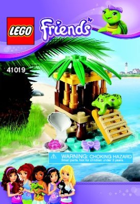 Bauanleitungen LEGO - 41019 - Turtle's Little Oasis: Page 1