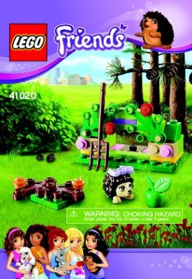 Bauanleitungen LEGO - 41020 - Hedgehog's Hideaway: Page 1