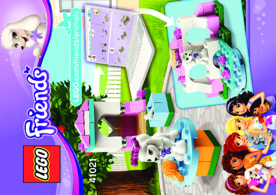 Bauanleitungen LEGO - 41021 - Poodle's Little Palace: Page 1