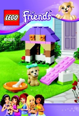 Bauanleitungen LEGO - 41025 - Puppy’s Playhouse: Page 1