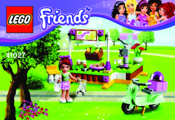 Bauanleitungen LEGO - Friends - 41027 - Mias Limonadenstand: Page 1