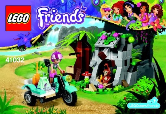 Bauanleitungen LEGO - Friends - 41032 - Erste Hilfe Dschungel-Bike: Page 1