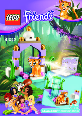 Bauanleitungen LEGO - Friends - 41042 - Tigertempel: Page 1