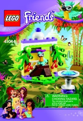 Bauanleitungen LEGO - Friends - 41044 - Macaw's Fountain: Page 1