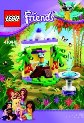 Bauanleitungen LEGO - Friends - 41044 - Macaw's Fountain: Page 1