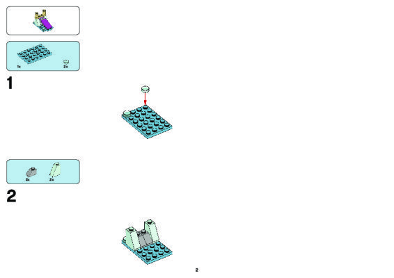 Bauanleitungen LEGO - Friends - 41048 - Löwenbaby-Oase: Page 1