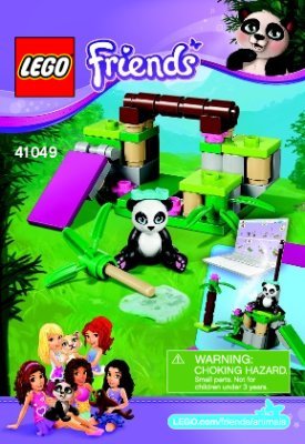 Bauanleitungen LEGO - Friends - 41049 - Panda-Bambusspielplatz: Page 1