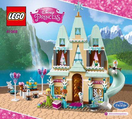 Bauanleitungen LEGO - Disney Princess - 41068 - Fest im großen Schloss von Arendelle: Page 1