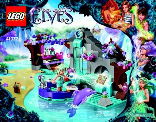 Bauanleitungen LEGO - Elves - 41072 - Naidas geheimnisvolle Quelle: Page 1