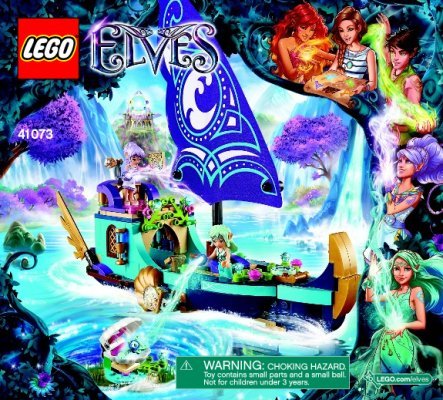 Bauanleitungen LEGO - Elves - 41073 - Naidas Abenteuerschiff: Page 1