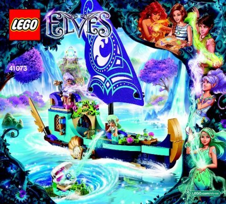 Bauanleitungen LEGO - Elves - 41073 - Naidas Abenteuerschiff: Page 1