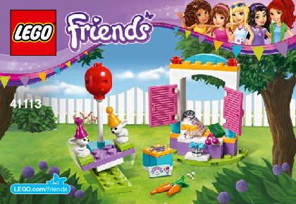 Bauanleitungen LEGO - Friends - 41113 - Party-Geschenkeladen: Page 1