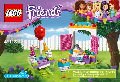 Bauanleitungen LEGO - Friends - 41113 - Party-Geschenkeladen: Page 1