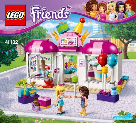 Bauanleitungen LEGO - Friends - 41132 - Heartlake Partyladen: Page 1