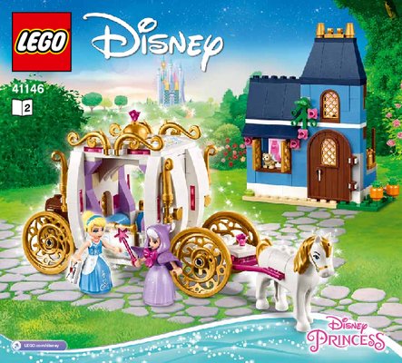 Bauanleitungen LEGO - Disney - 41146 - Cinderellas zauberhafter Abend: Page 1