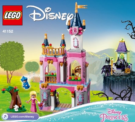 Bauanleitungen LEGO - 41152 - Sleeping Beauty's Fairytale Castle: Page 1