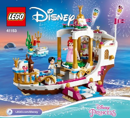 Bauanleitungen LEGO - 41153 - Ariel's Royal Celebration Boat: Page 1