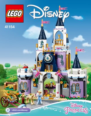 Bauanleitungen LEGO - 41154 - Cinderella's Dream Castle: Page 1