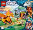 Bauanleitungen LEGO - Elves - 41175 - Lavahöhle des Feuerdrachens: Page 1