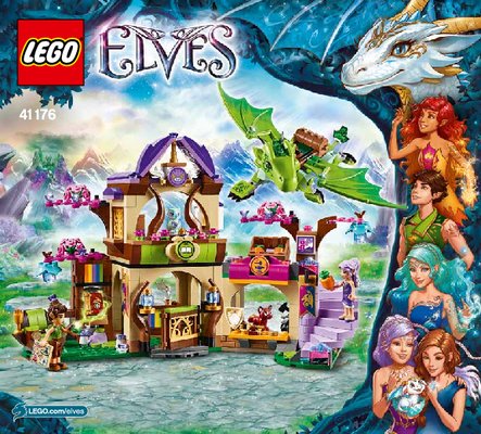 Bauanleitungen LEGO - Elves - 41176 - Der geheime Marktplatz: Page 1