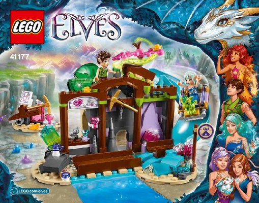 Bauanleitungen LEGO - Elves - 41177 - Die kostbare Kristallmine: Page 1