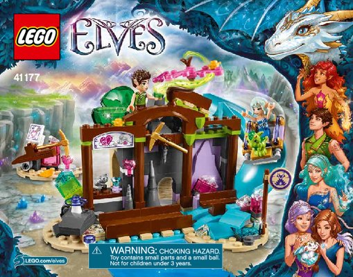 Bauanleitungen LEGO - Elves - 41177 - Die kostbare Kristallmine: Page 1