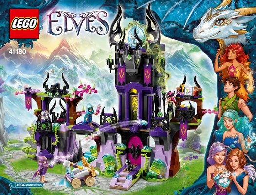 Bauanleitungen LEGO - Elves - 41180 - Raganas magisches Schattenschloss: Page 1