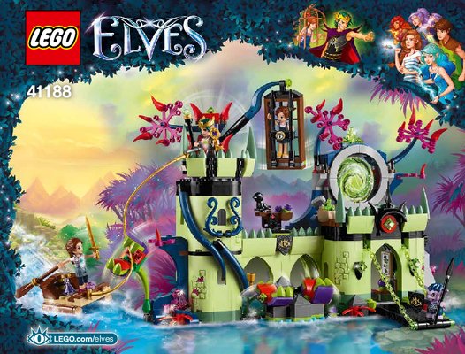 Bauanleitungen LEGO - Elves - 41188 - Ausbruch aus der Festung des Kobold-Königs: Page 1