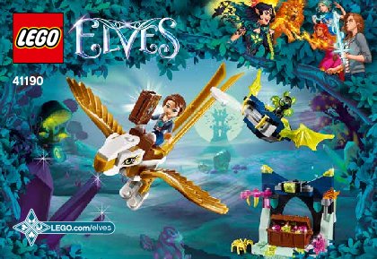 Bauanleitungen LEGO - 41190 - Emily Jones & the Eagle Getaway: Page 1