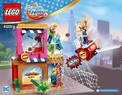 Bauanleitungen LEGO - DC Super Hero Girls - 41231 - Harley Quinn™ eilt zu Hilfe: Page 1