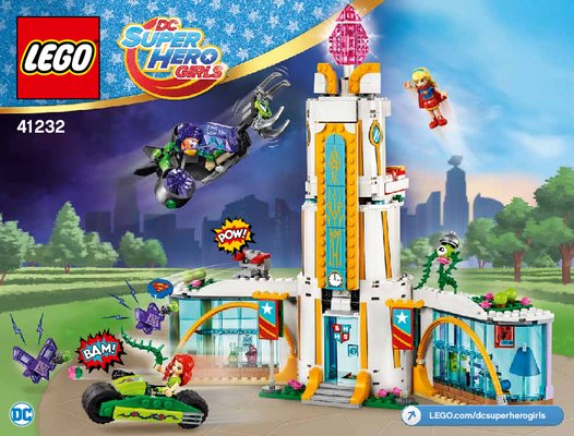 Bauanleitungen LEGO - DC Super Hero Girls - 41232 - Highschool der Super Heroes: Page 1