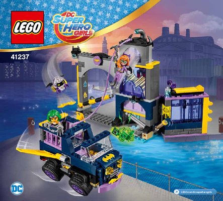 Bauanleitungen LEGO - DC Super Hero Girls - 41237 - Das Geheimversteck von Batgirl™: Page 1