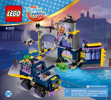 Bauanleitungen LEGO - DC Super Hero Girls - 41237 - Das Geheimversteck von Batgirl™: Page 1