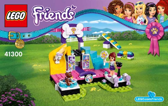 Bauanleitungen LEGO - Friends - 41300 - Welpen-Meisterschaft: Page 1