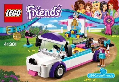 Bauanleitungen LEGO - Friends - 41301 - Welpenparade: Page 1