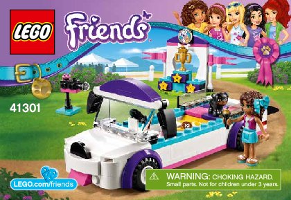 Bauanleitungen LEGO - Friends - 41301 - Welpenparade: Page 1