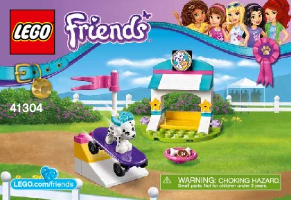 Bauanleitungen LEGO - Friends - 41304 - Welpenpark: Page 1