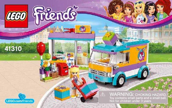 Bauanleitungen LEGO - Friends - 41310 - Heartlake Geschenkeservice: Page 1