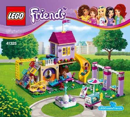 Bauanleitungen LEGO - Friends - 41325 - Heartlake City Spielplatz: Page 1