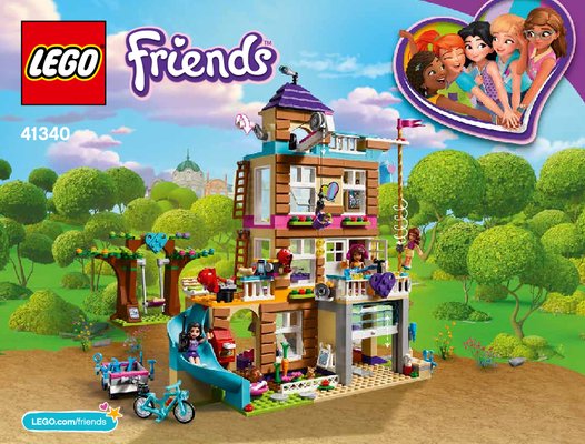 Bauanleitungen LEGO - 41340 - Friendship House: Page 1