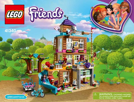 Bauanleitungen LEGO - 41340 - Friendship House: Page 1