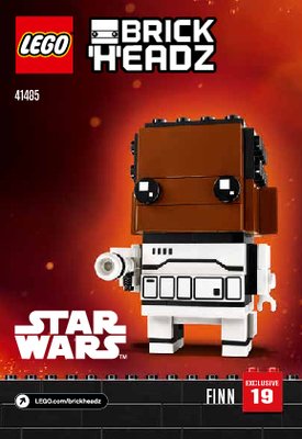 Bauanleitungen LEGO - BrickHeadz - 41485 - Finn: Page 1