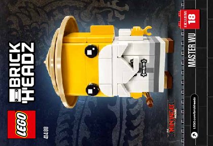 Bauanleitungen LEGO - BrickHeadz - 41488 - Meister Wu: Page 1