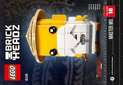 Bauanleitungen LEGO - BrickHeadz - 41488 - Meister Wu: Page 1