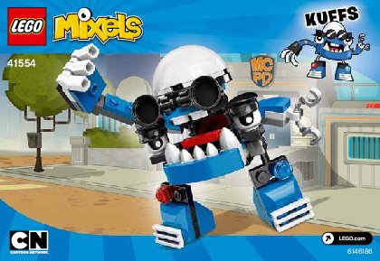 Bauanleitungen LEGO - Mixels - 41554 - Kuffs: Page 1